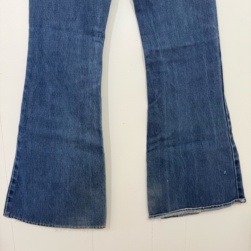 Levi’s Vintage Orange Tab Paper Tag Student Big Bell Flare Jeans - Picture 11 of 15